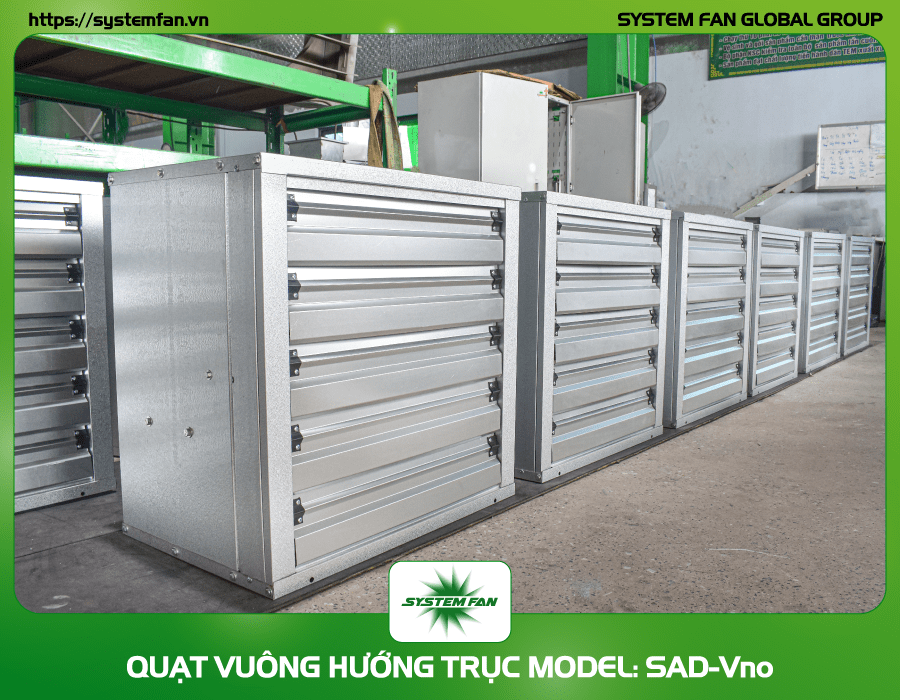 lô quạt thông gió vuông 4