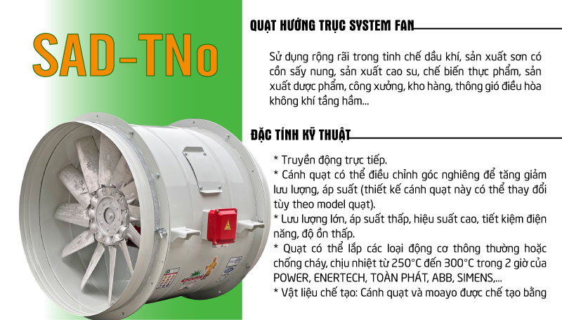 Quạt hướng trục 1