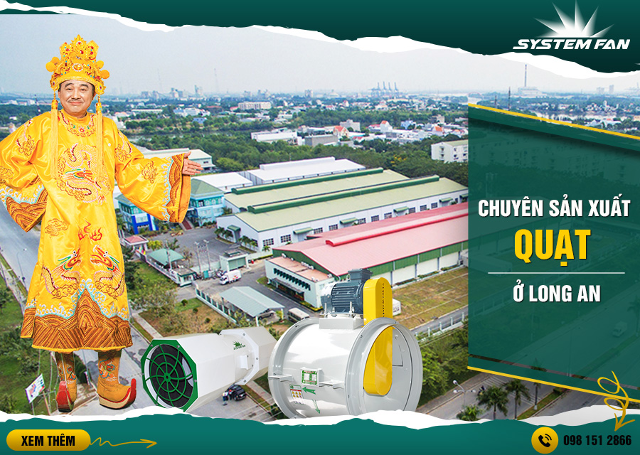 Quạt hút công nghiệp ở Long An