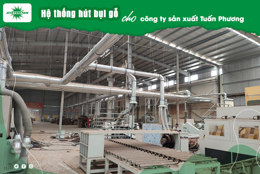 Hệ thống hút bụi gỗ công ty Tuấn Phương 4