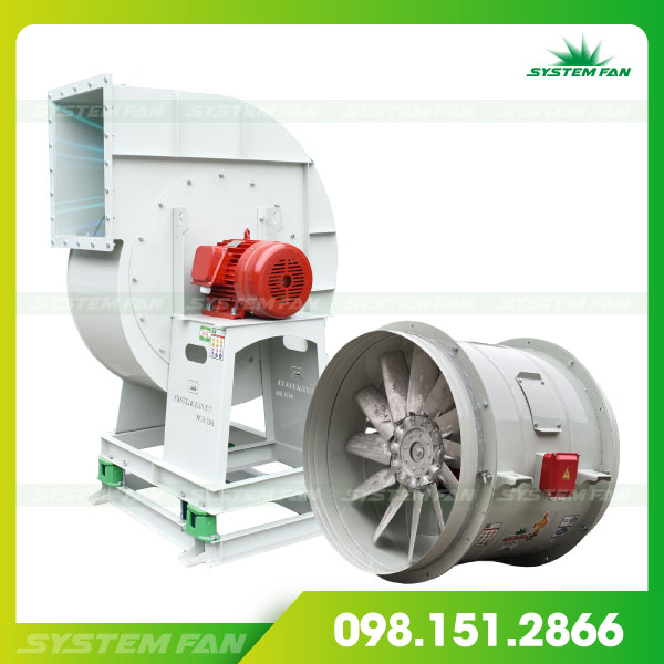 Quạt hút khói PCCC hút khói sự cố phòng chữa cháy số 1 VN