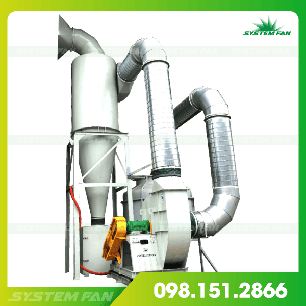 Hệ thống hút và xử lý bụi chà nhám