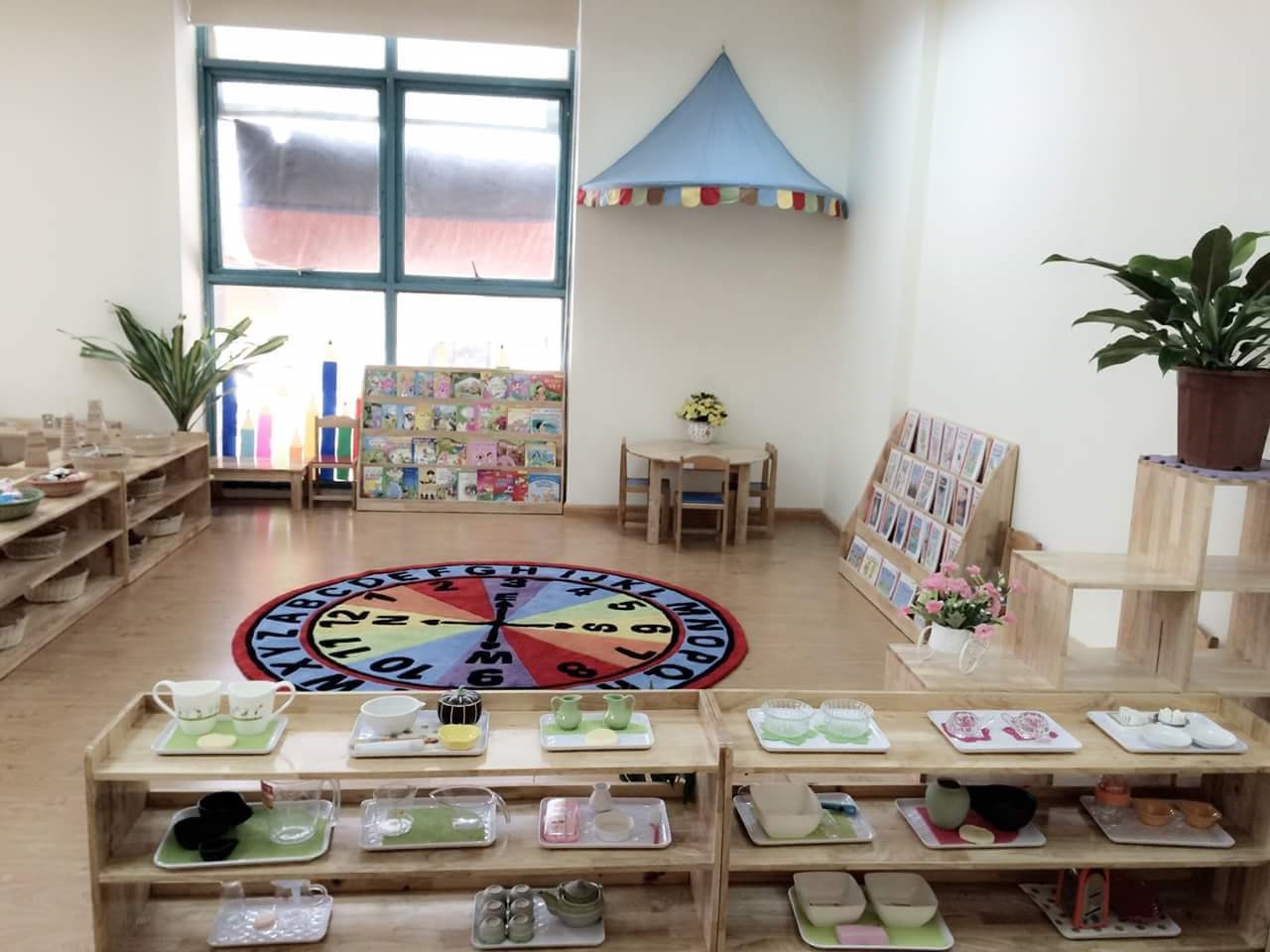 Cơ sở vật chất trường mầm non Panda House Montessori, Hà Nội (Ảnh: website trường)