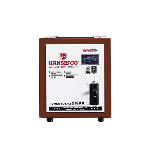 Máy ổn áp Hansinco NEW 2088 - 2KVA - 1P