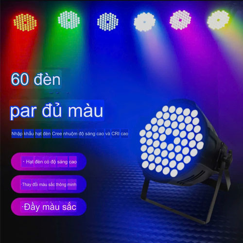 Đèn par led 60x9w siêu sáng LCC-PD072