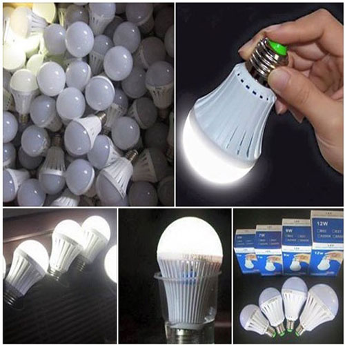 Bóng đèn led tích điện cảm ứng từ 7W đến 15W