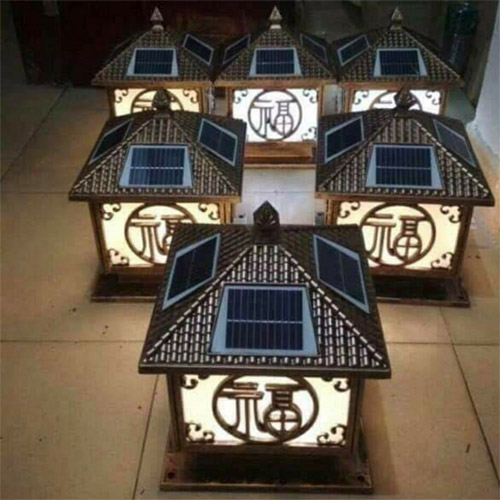 Đèn trụ cổng năng lượng mặt trời