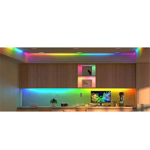 Cuộn led COB dải ánh sáng nhiều màu RGB DC24V