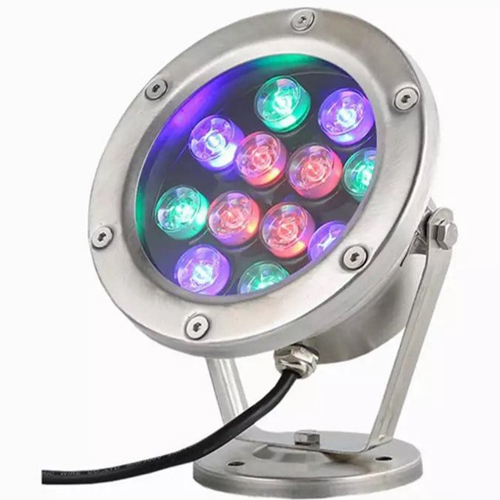 ĐÈN ÂM NƯỚC LED 12W CAO CẤP ĐỔI MÀU CD-12W-RGB