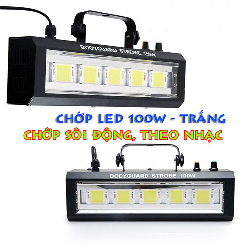 Đèn chớp LED 100W trắng