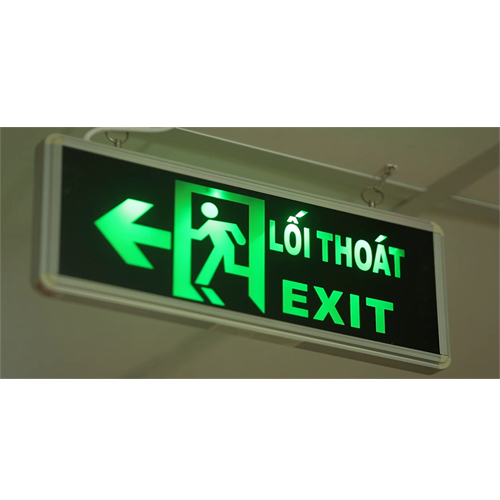 Đèn Exit Thoát Hiểm - Đèn Lối Thoát - 1 Mặt - 2 Mặt