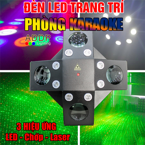 Đèn LED Trang Trí Phòng Karaoke 3 trong 1