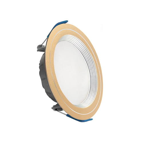 ĐÈN DOWNLIGHT 3 MÀU ÁNH SÁNG NHÔM VIỀN MÀU VÀNG ELD2028/9C