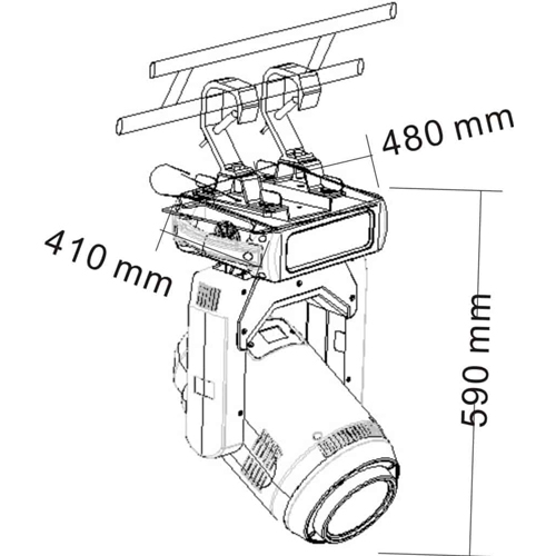 Đèn moving head light 295w