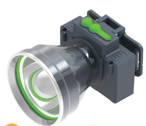 Đèn pin sạc đội đầu Roman HRL2035/6W - sáng liên tục 15 giờ