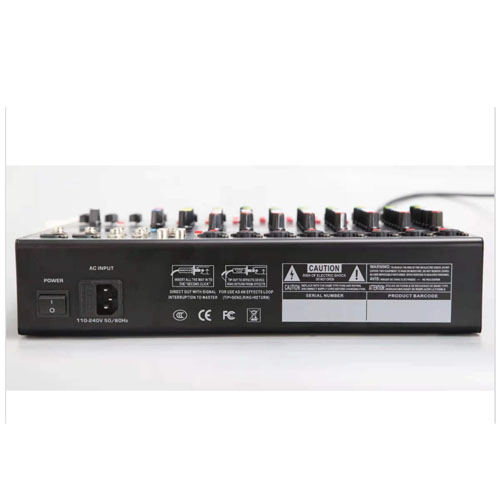 Mixer JM-8 8 Kênh blueteeth trộn kỹ thuật số console âm thanh Karaoke Chuyên Nghiệp dj điều khiển/giao diện điều khiển âm thanh mixer Với USB
