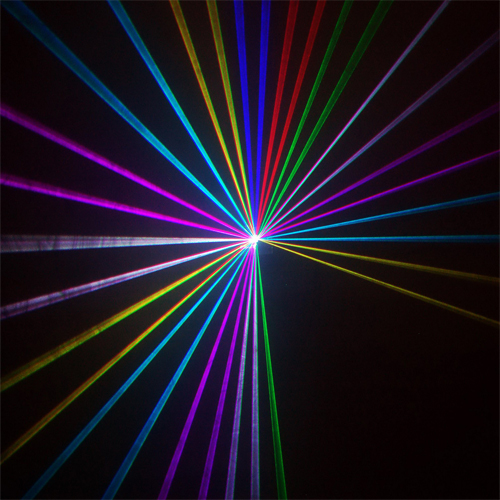 Đèn laser 1 cửa 7 mầu B2000 RGB