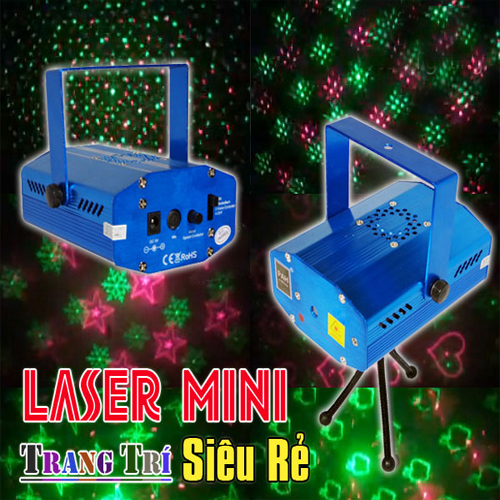 Đèn trang trí laser mini S09