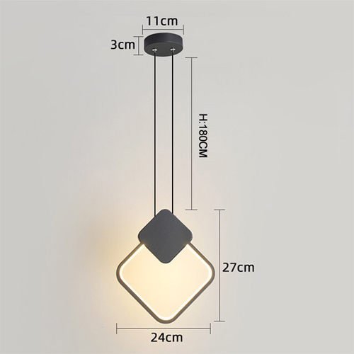 ĐÈN THẢ ĐẦU GIƯỜNG 3 MÀU LCC-025A