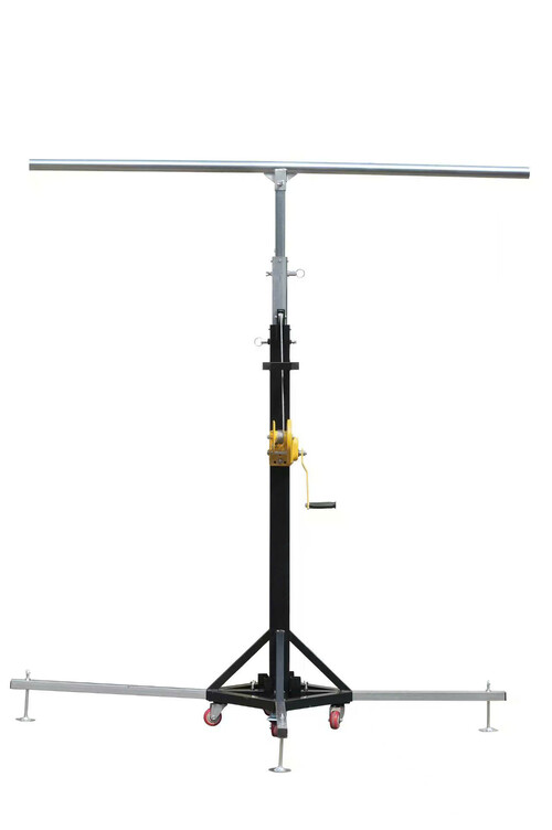 Chân đèn sân khấu 1 tầng có tay quay LCC-1TTQ