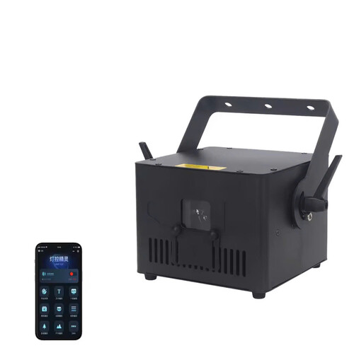 Đèn laser đánh tia 5w LCC LIGHITNG LCC-JGD06A, kết nối bluetooth, sử dụng cho sân khấu sự kiện