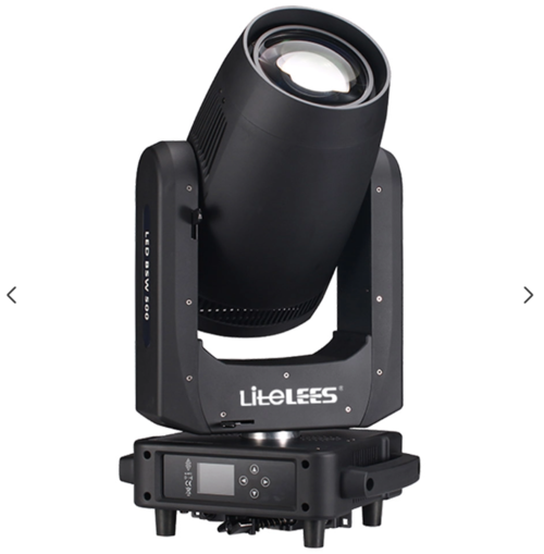 Đèn Moving Head lai - LED 500W Chùm sáng điểm và chiếu sáng 3 trong 1 BSW SFX FUZE