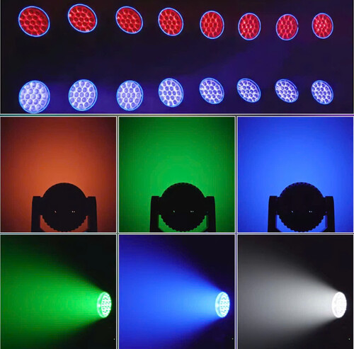 Đèn moving zoom đầu di chuyển 19x10w LCC-MVZ40