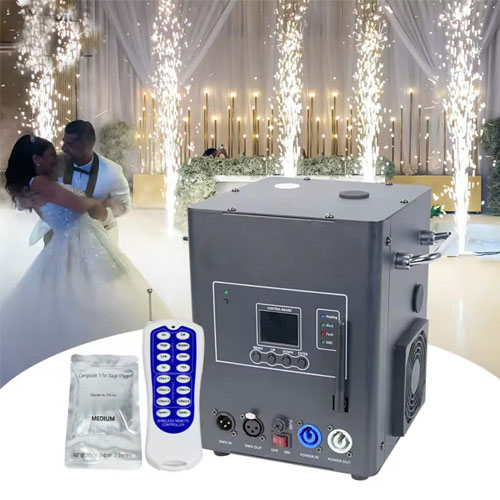 Máy phun pháo hoa 750w  không dây dmx 512 LCC-PHJ08