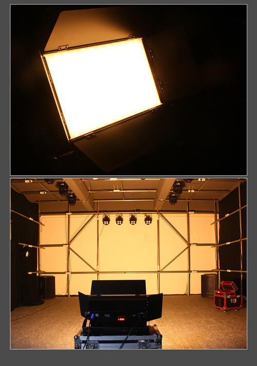 Đèn led mềm ba màu 200w studio LCC-ST200