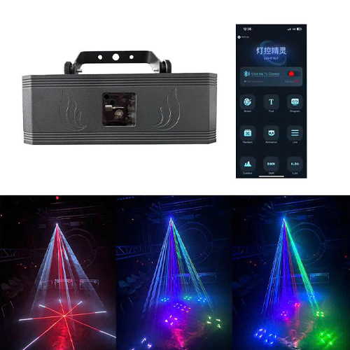 Đèn laser 2w WL-311 điều khiển qua điện thoại