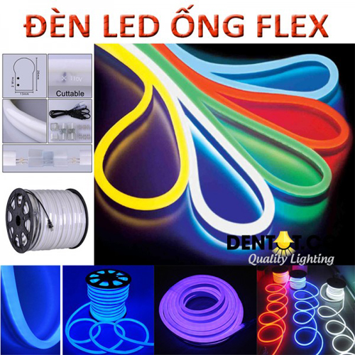 Đèn LED ống Flex , cuộn 100m