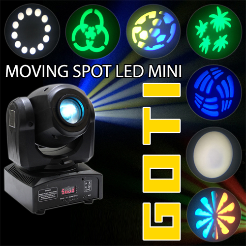 Đèn moving head spot led 10w