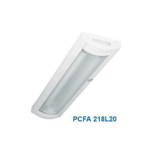 Máng đèn lắp nổi chóa nhựa PCFA218L20