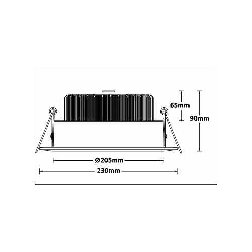 Đèn Downlight LED PRDLL230L35