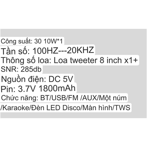 Loa mini RX-6164A