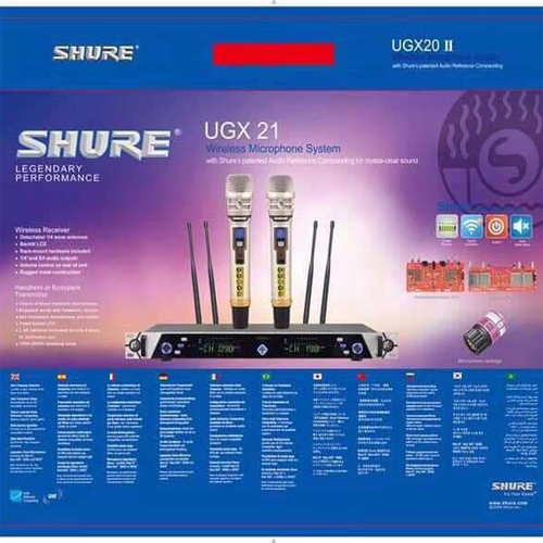 Micro không dây cao cấp Shure UGX 21