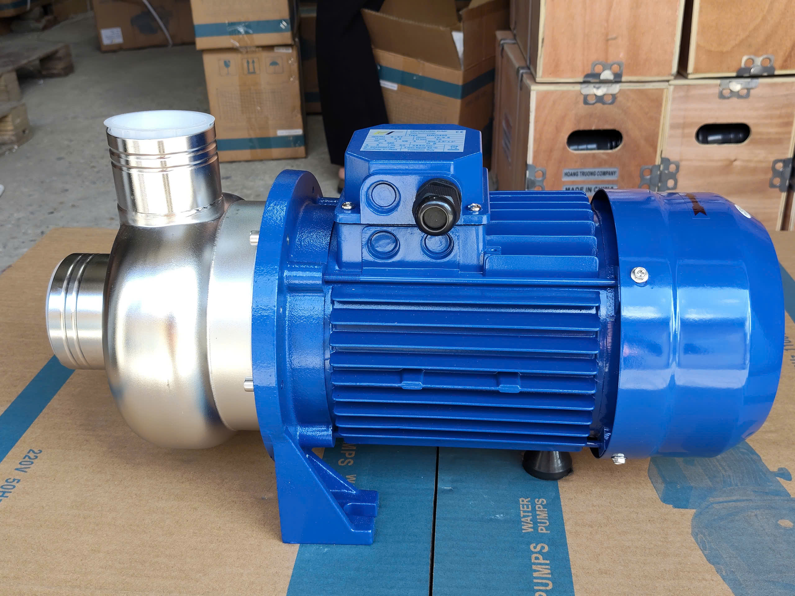 Máy bơm đầu Inox HT - DWO400