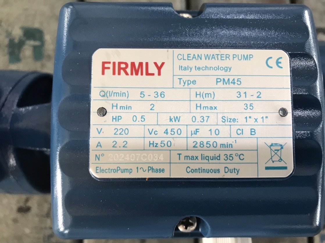 Máy bơm nước Firmly - PM80