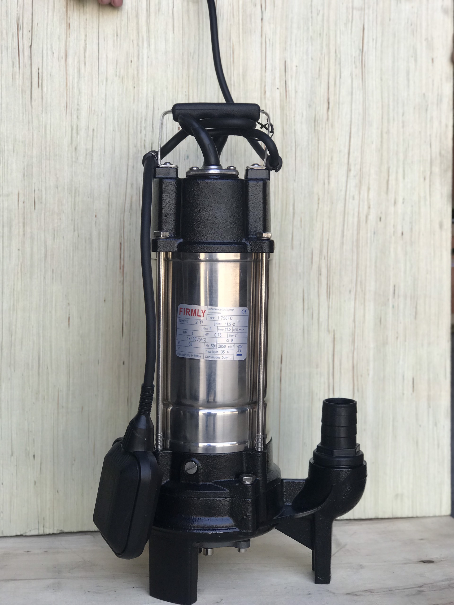 Bơm chìm nước thải FIRMLY HG750F