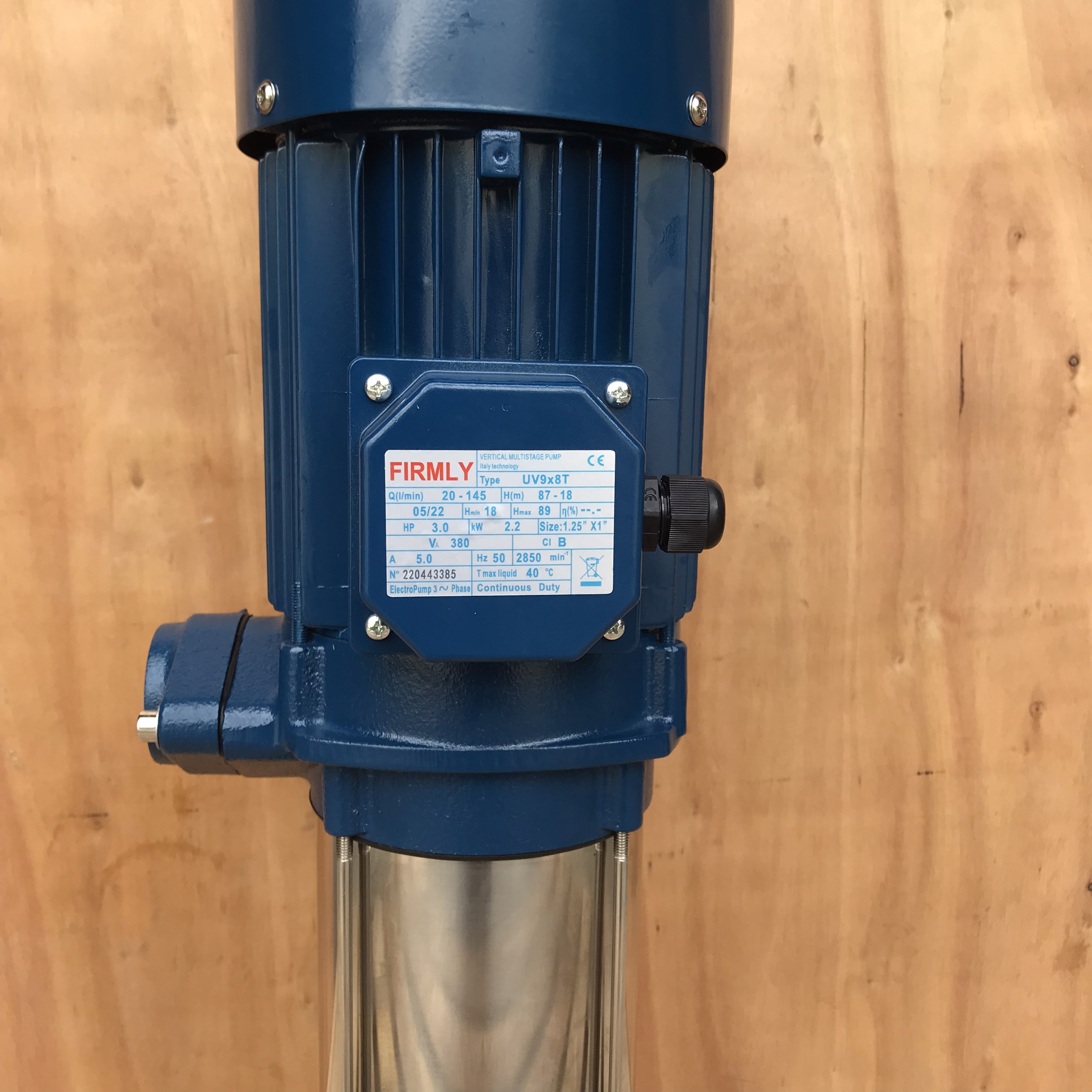 Máy bơm trục đứng FIMRLY UV9x8T