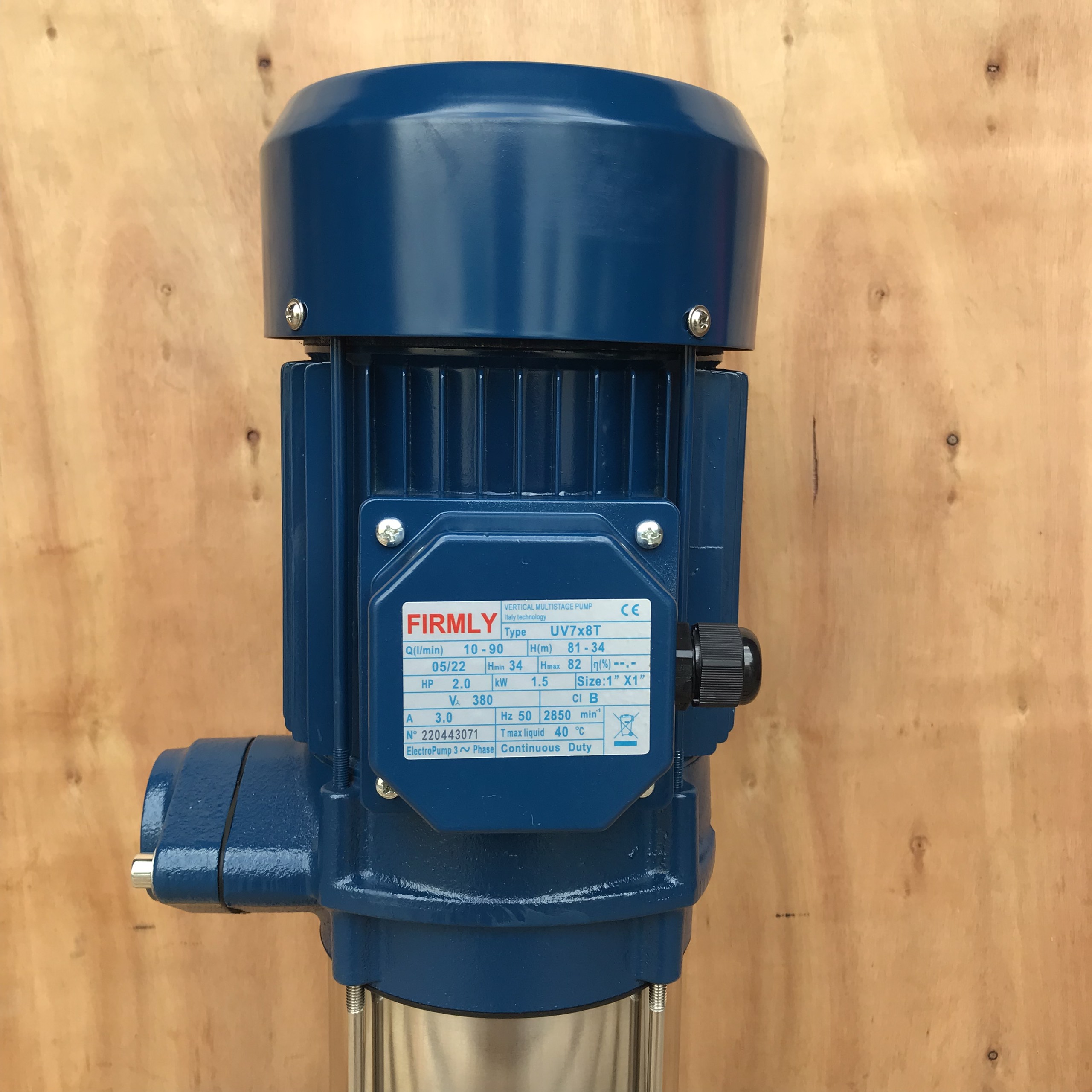 Máy bơm trục đứng FIMRLY UV7x8T