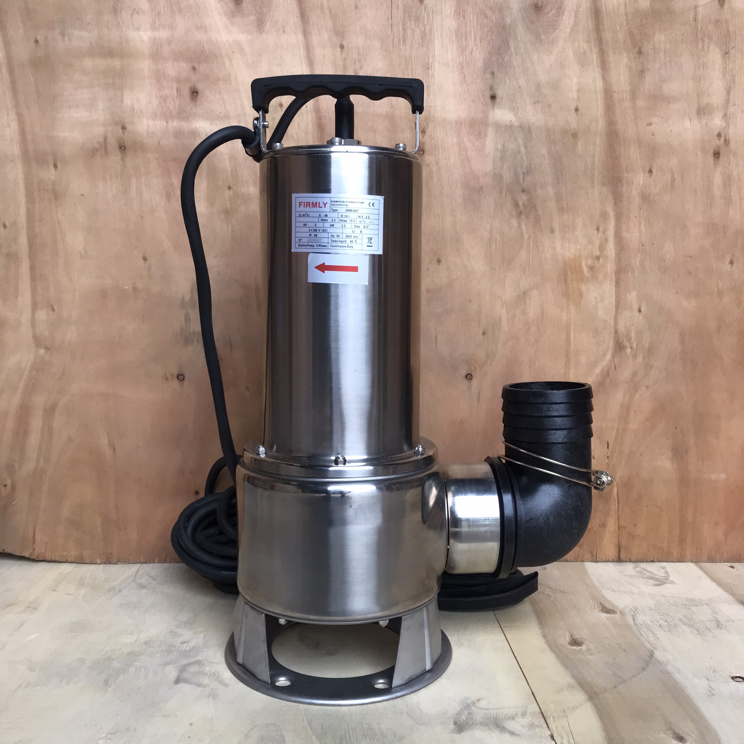 Bơm chìm thải Inox FIRMLY DWB300T