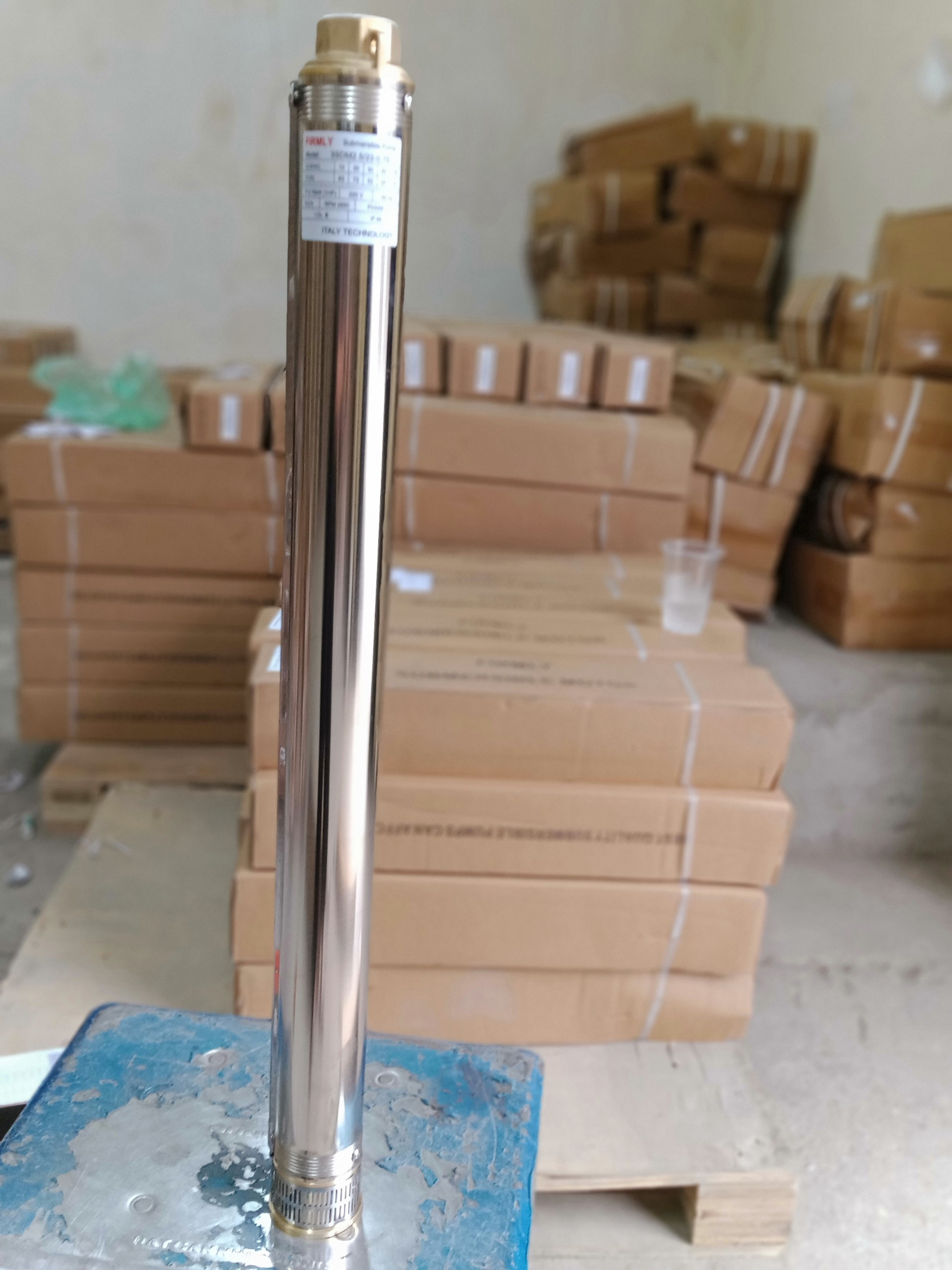 Máy bơm giếng khoan 3SDM2.5/17-0.55