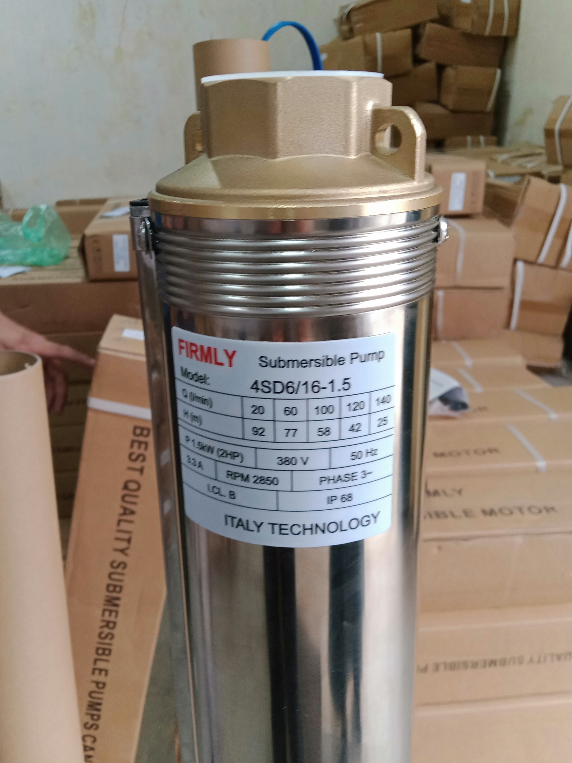 Máy bơm giếng khoan 4SD6/16-1.5