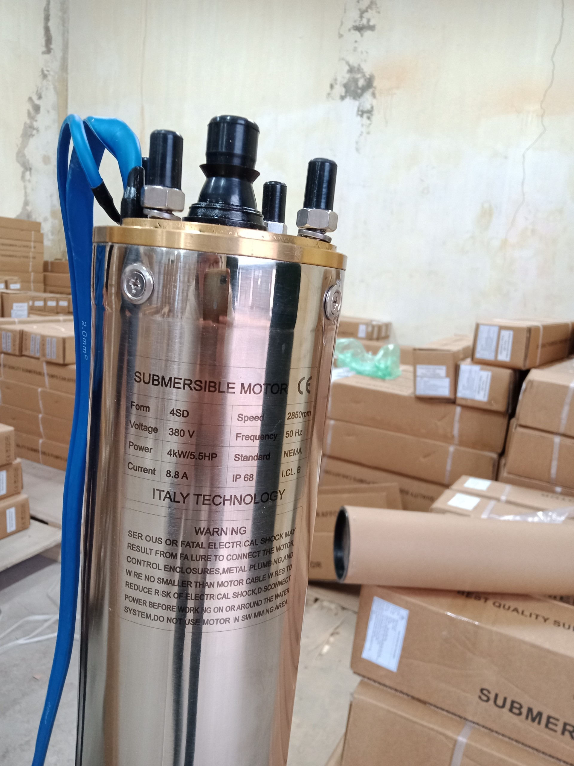 Máy bơm giếng khoan 4SD12/20-4