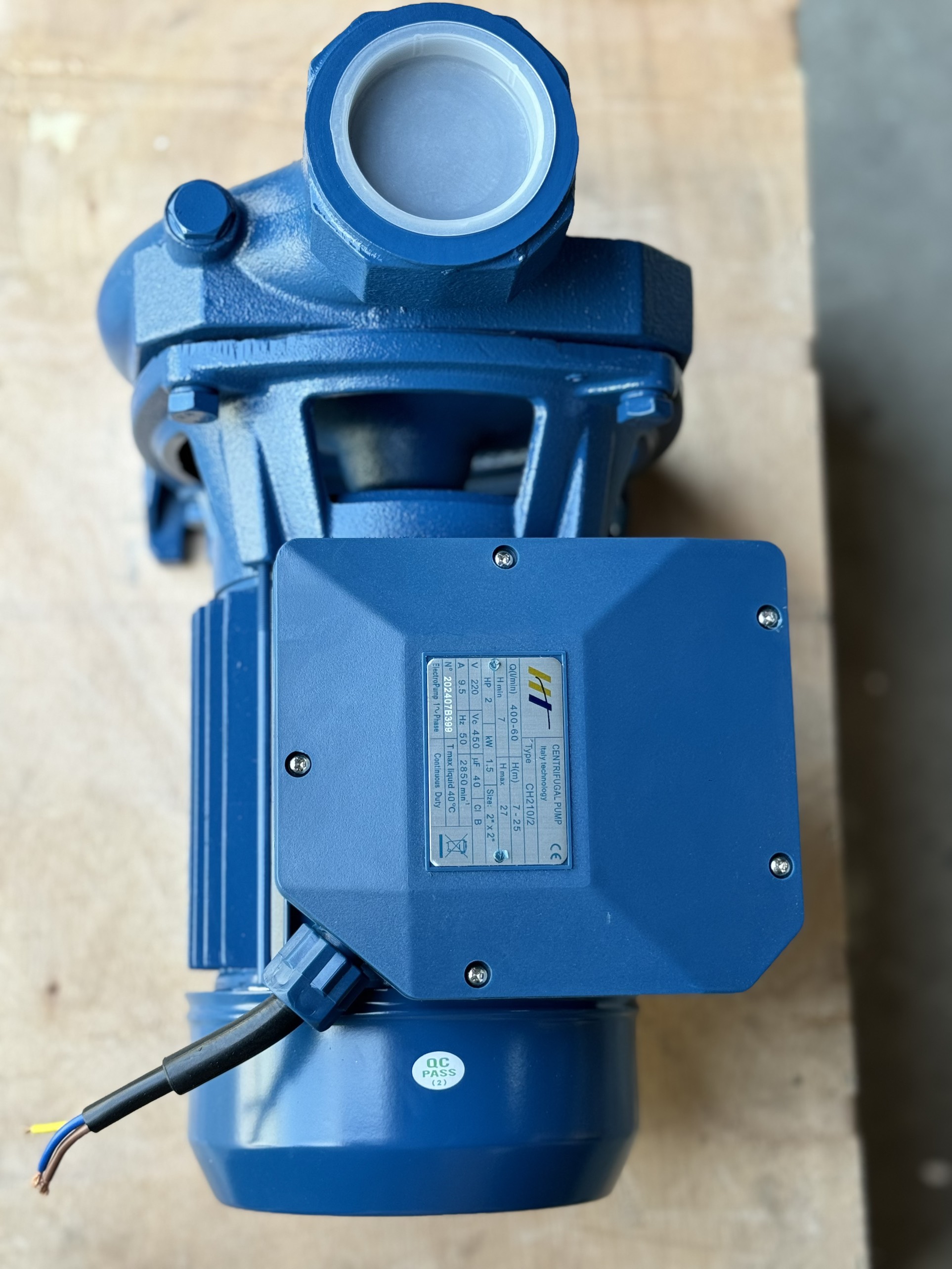 Máy bơm lưu lượng HT - CH210/2