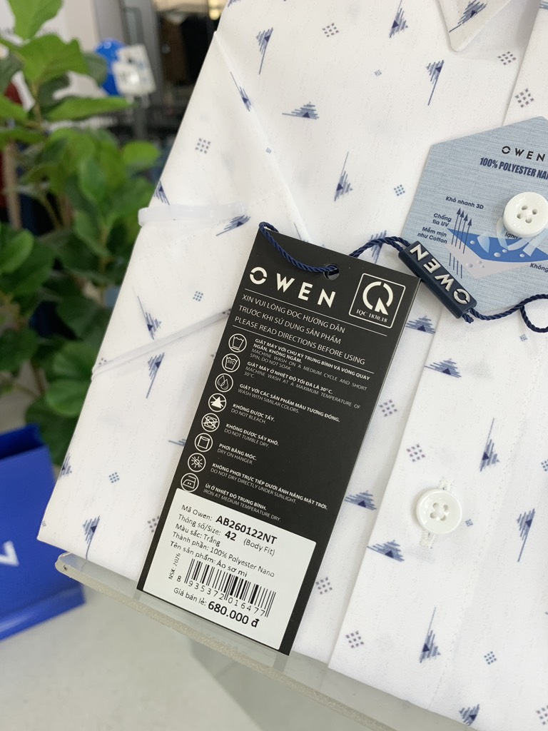 ÁO SƠ MI NGẮN TAY AB260122NT