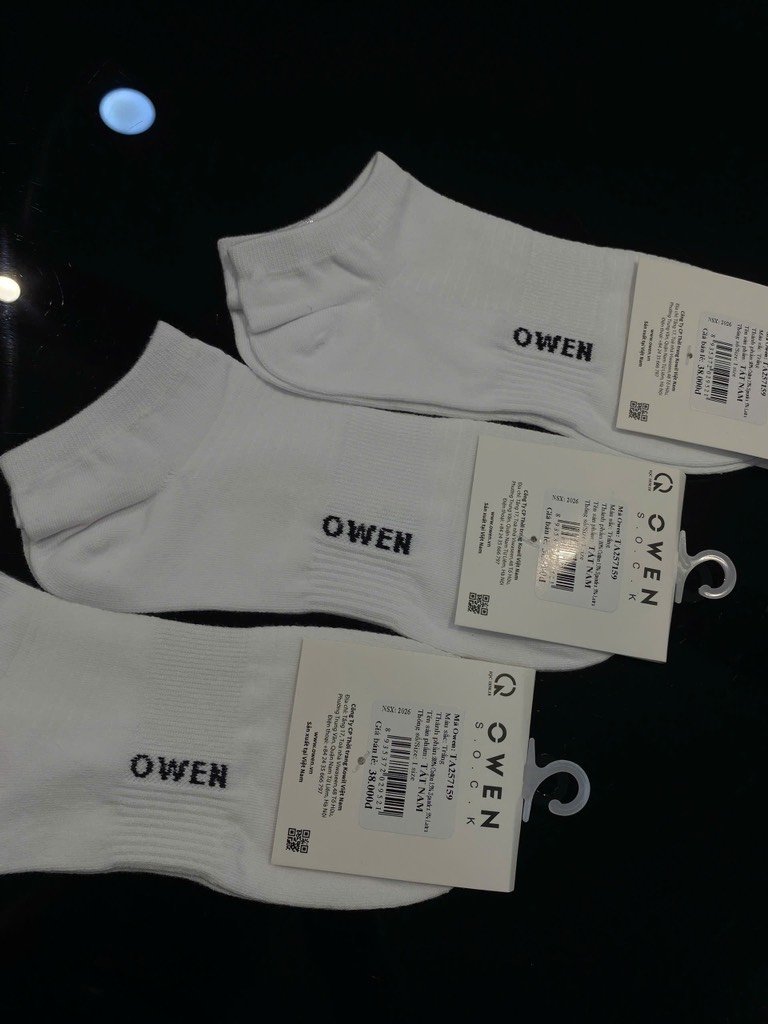 TẤT CỔ NGẮN TRẮNG TA257159