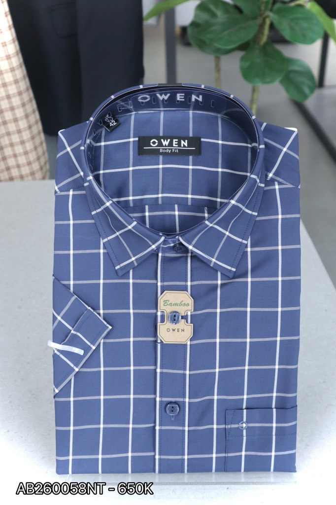 ÁO SƠ MI NGẮN TAY AB260058NT