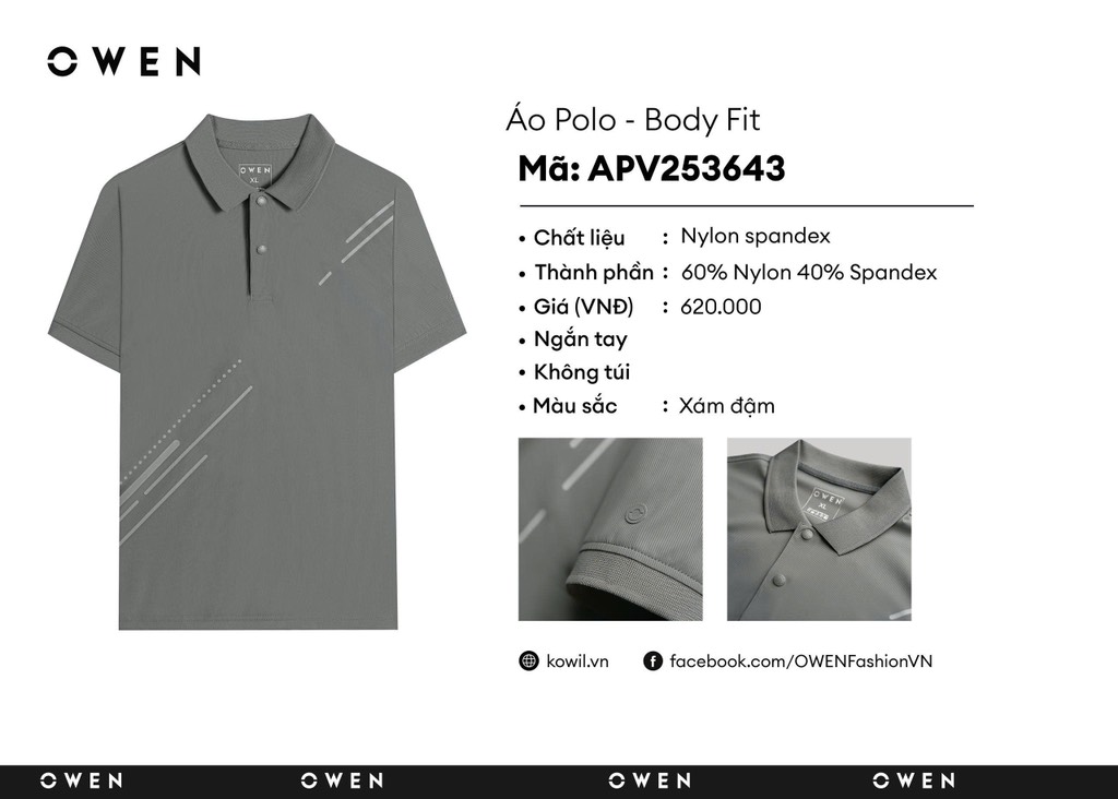 ÁO THUN POLO APV253643